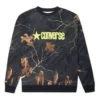 Realtree Printed Crew Neck Sweatshirt Asia Sizing “Black”