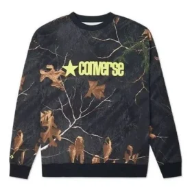 Realtree Printed Crew Neck Sweatshirt Asia Sizing “Black”