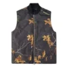 Realtree Printed Reversible Down Vest Asia Sizing “Black”