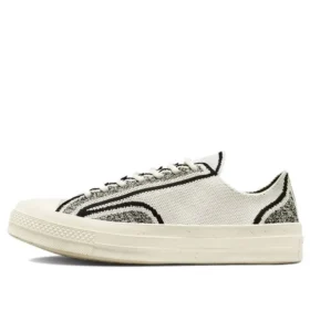 Renew Chuck 70 Knit Low “Egret Black”