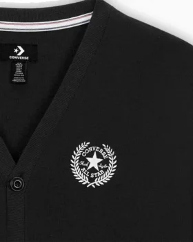 Retro Cardigan Asia Sizing “Black”