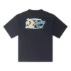 Retro Sail Boat Graphic T-shirt Asia Sizing “Black”