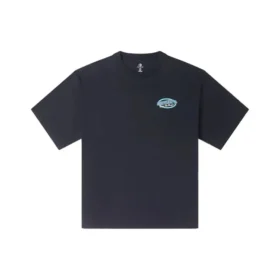 Retro Sail Boat Graphic T-shirt Asia Sizing “Black”