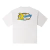 Retro Sail Boat Graphic T-shirt Asia Sizing “White”