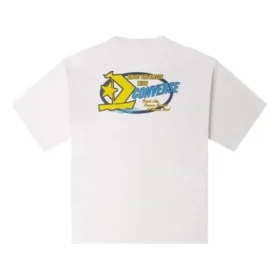 Retro Sail Boat Graphic T-shirt Asia Sizing “White”