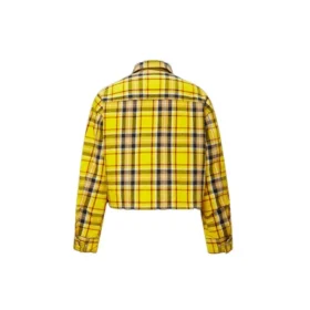 Reversible Plaid Shirt Jacket Asia Sizing “Yellow”