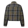 Reversible Shirt-Style Jacket Asia Sizing “Black Grey”