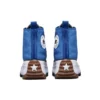 Run Star Hike High-Top Canvas Shoes Blue