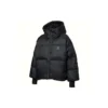 Short Down Fill Puffer Hooded Jacket Asia Sizing “Black”