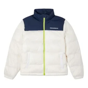 Short Down Jacket Asia Sizing “White Midnight Navy”