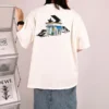 Skateboard Logo Tee Asia Sizing “White”