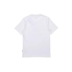 Slogan Logo Short-sleeve Tee Men White