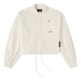 Small Logo Casual Shirt Jacket Asia Sizing “Beige”