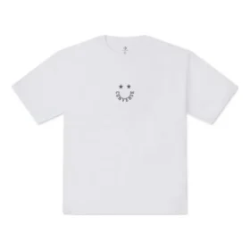 Smiley Short Sleeve T-Shirt Asia Sizing “White”