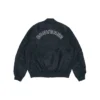 SS22 Logo Loose Sports Retro aviator Jacket Unisex Black