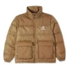 Star Chevron Down Jacket Asia Sizing “Brown”