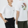 Star Chevron T-Shirt Asia Sizing “White”