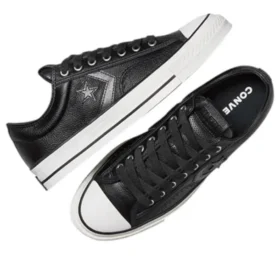 Star Player 76 Leather & Metallic “Black White”