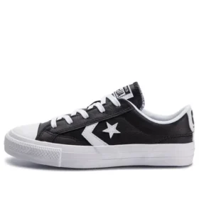 Star Player Ox Black Leather Black