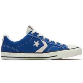 Star Player Retro Casual Skateboarding Shoes Unisex Blue White
