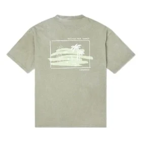 Summer Activity Surf Graphic T-Shirt Asia Sizing “Green”