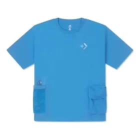 Summer Drink Pocket T-Shirt Asia Sizing “Blue”