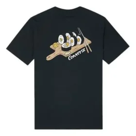 Sushi Graphic Short Sleeve Pocket T-Shirt Asia Sizing “Black”