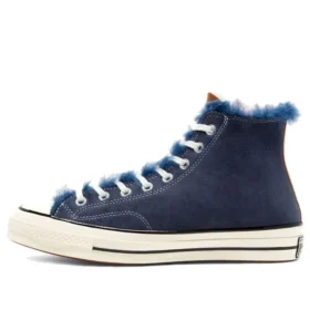 Tri Panel x Chuck 70 Hi “Navy Shearling”
