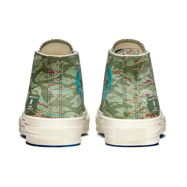 Undefeated x Half Chuck 70 Mid “Tiger Camo Print” Undefeated x Half Chuck 70 Mid “Tiger Camo Print”