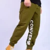 Wordmark Jogger Asia Sizing “Olive Green”
