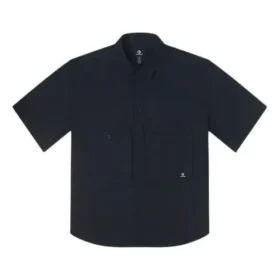 Wordmark Utility Shirt Asia Sizing “Black”