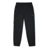 Woven Cargo Multiple Pockets Casual Jogging Sports Long Pants/Trousers Dark Black