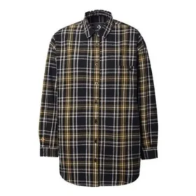 Woven Jacket Asia Sizing “Black Yellow”