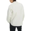 Woven Long Sleeve Button Down Shirt Asia Sizing “White”