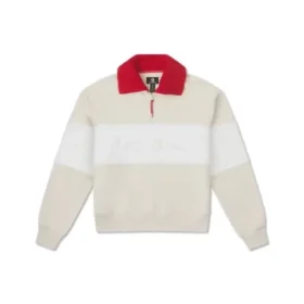 YOTD Half-Zip Crew Sweater Asia Sizing “Beige”